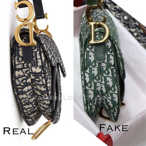 how to tell fake dior saddle bag